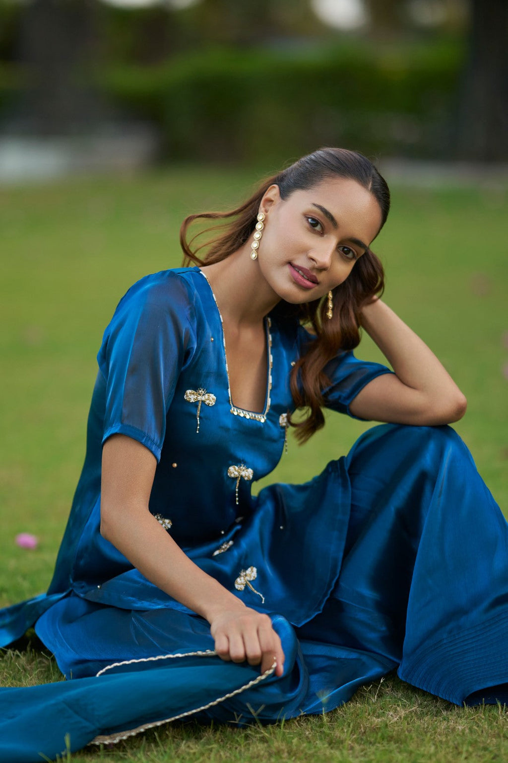 Avni Blue Suit