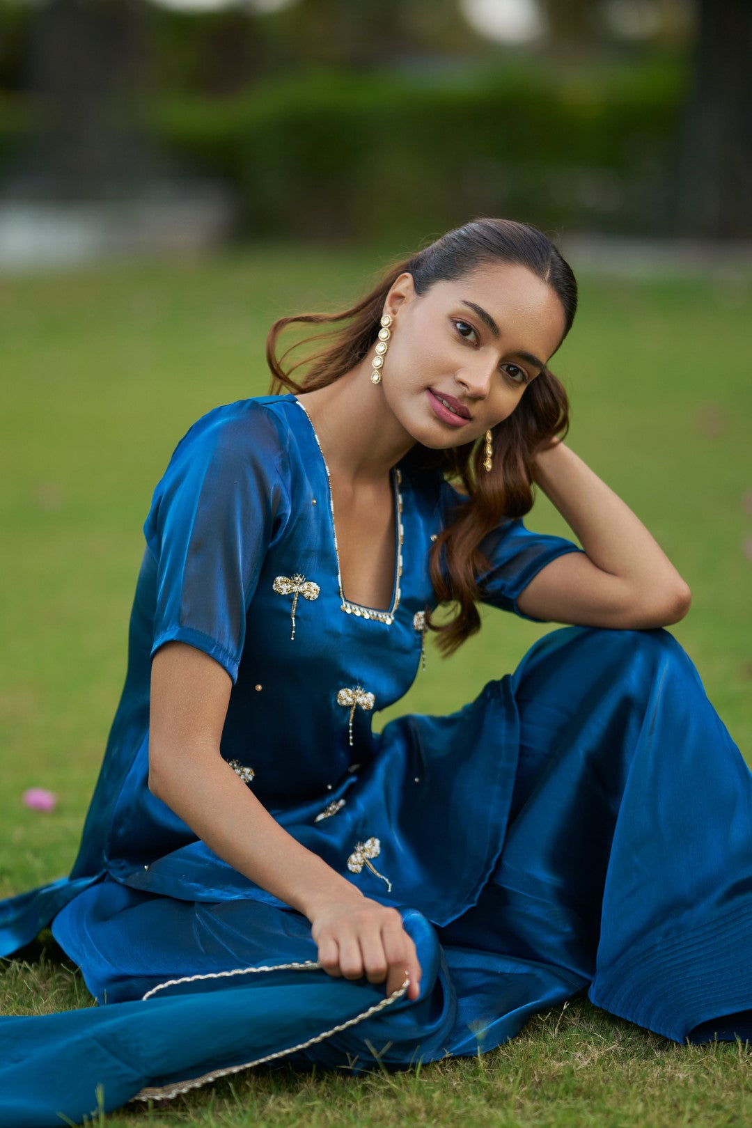 Avni Blue Suit