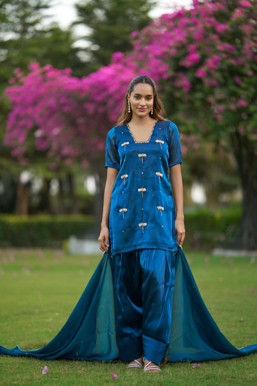 Avni Blue Suit