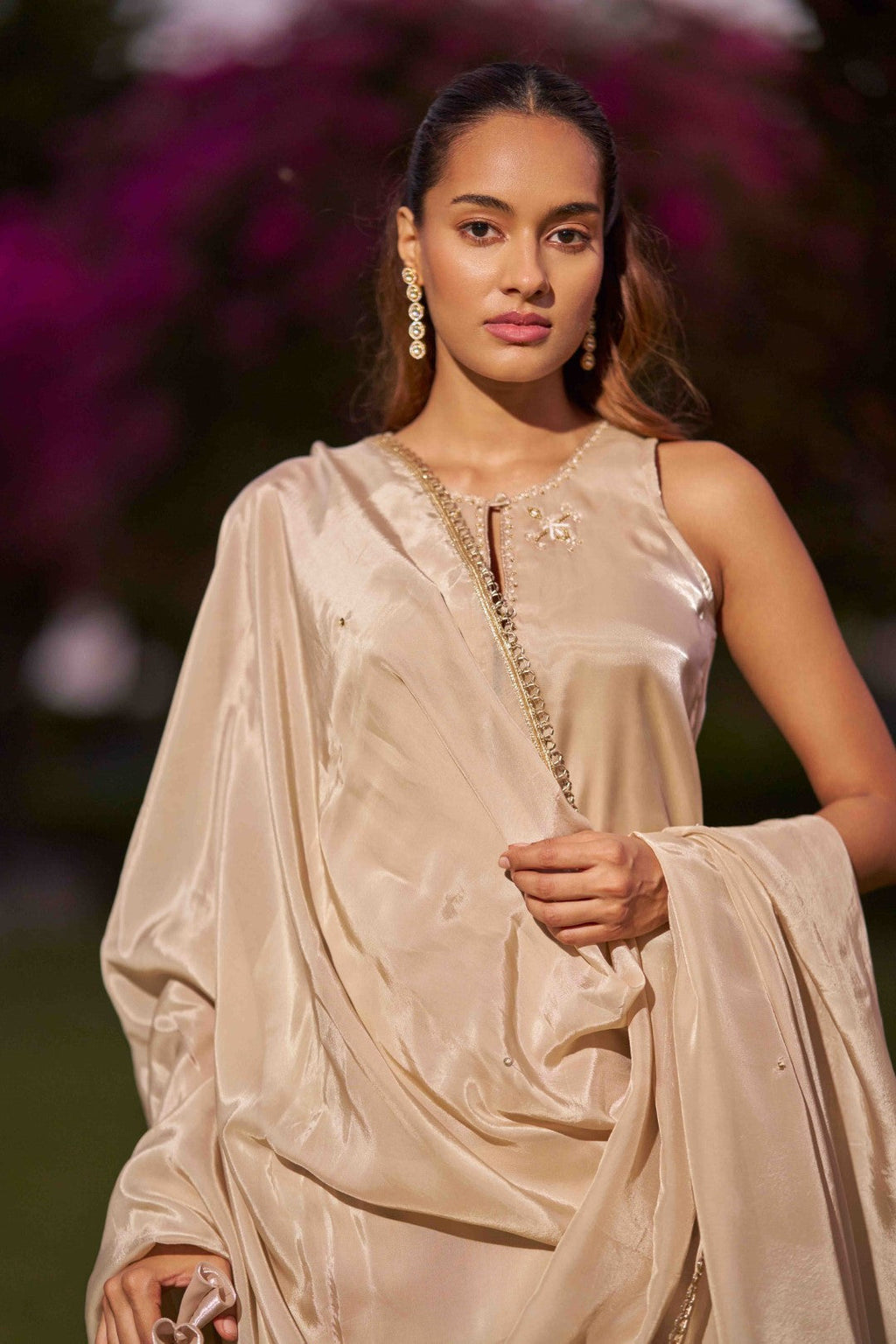 Mehal Beige Suit