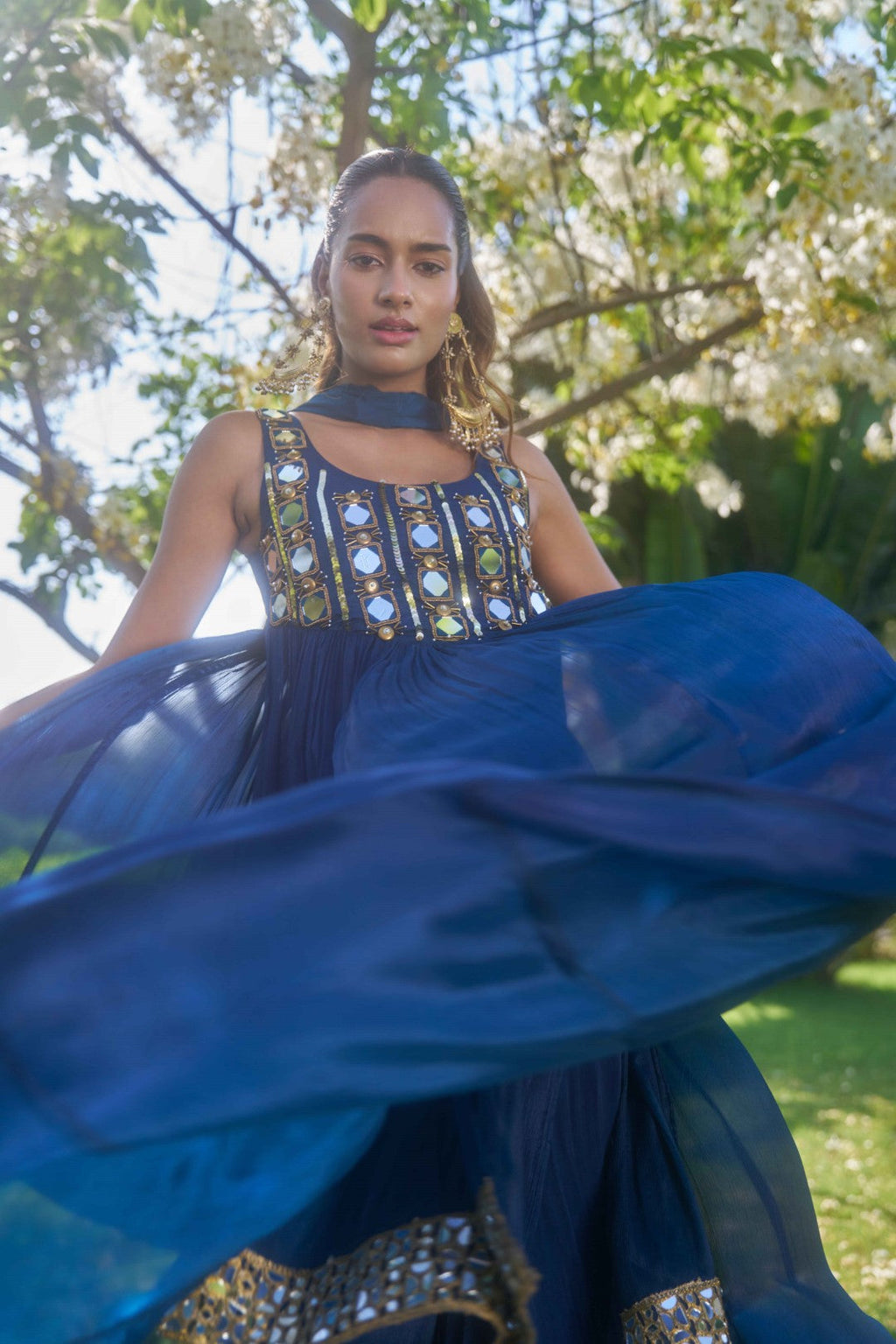Tvarita Blue Suit