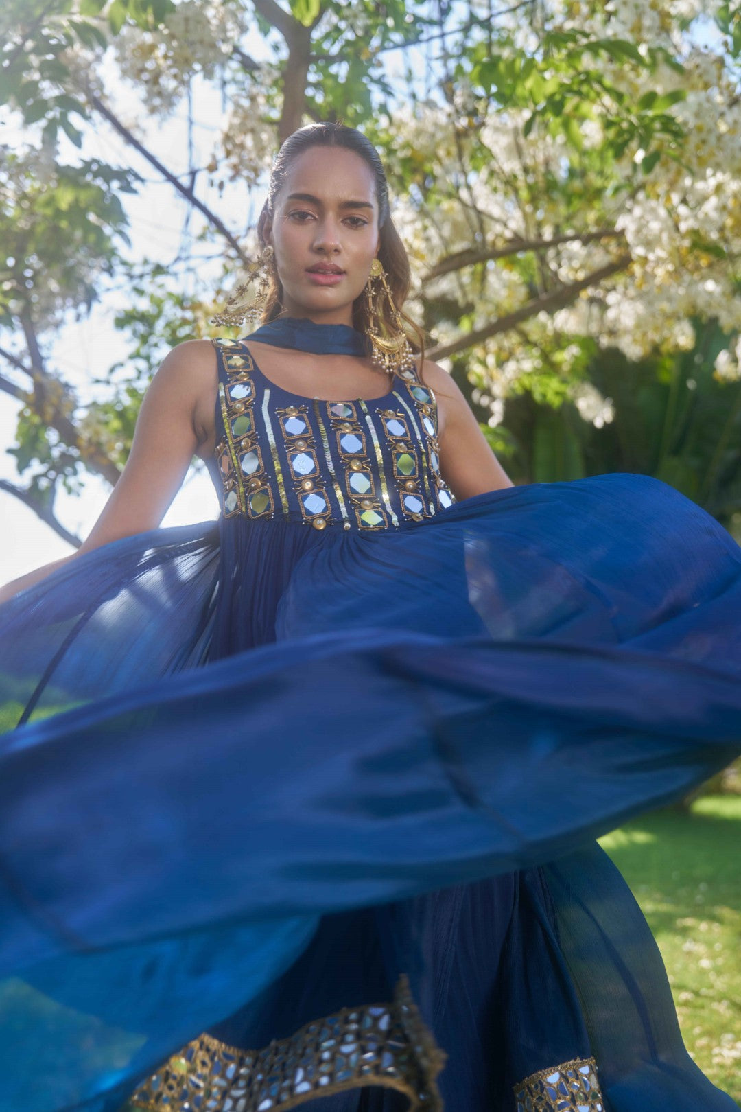 Tvarita Blue Suit