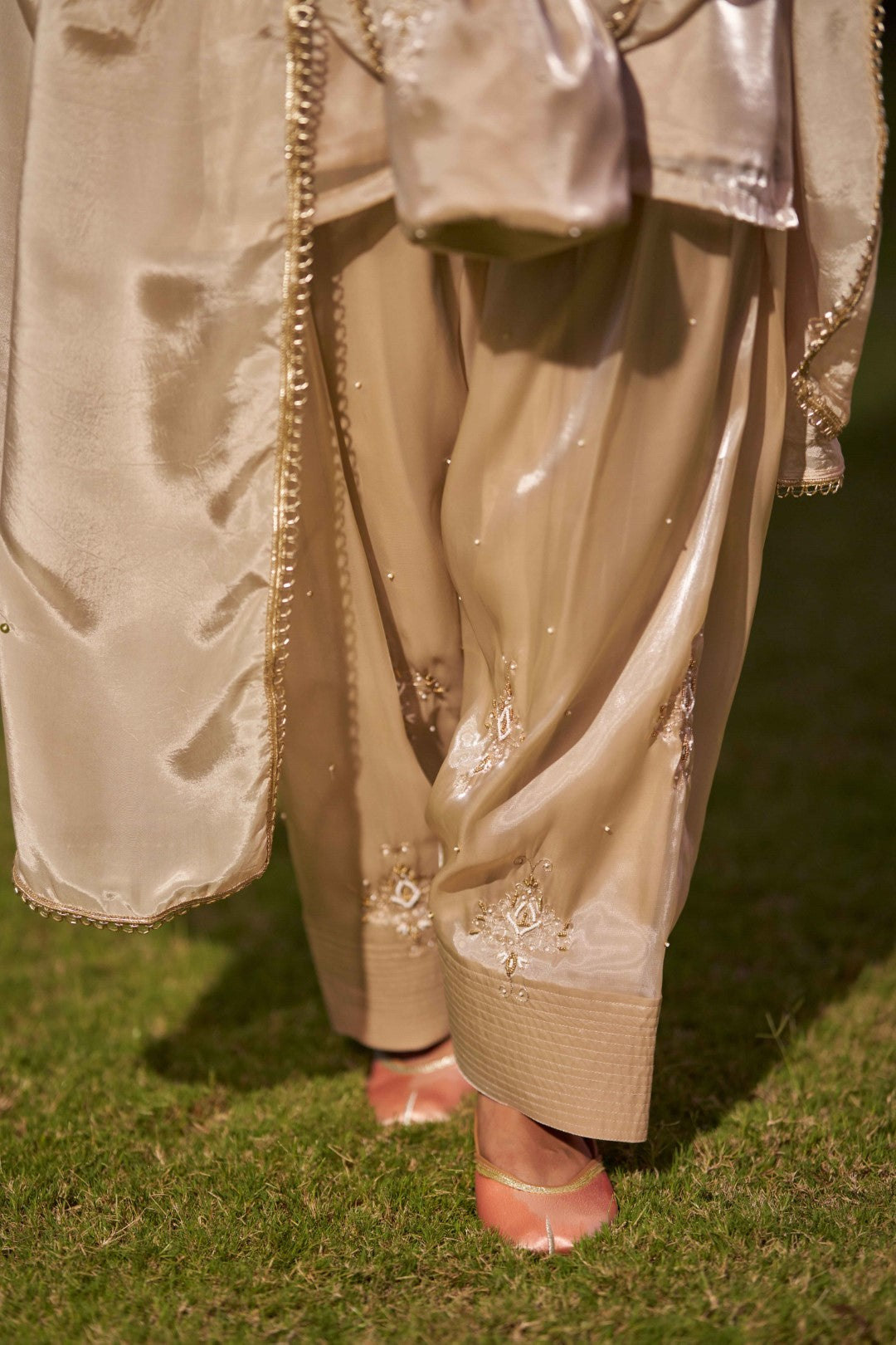 Mehal Beige Suit