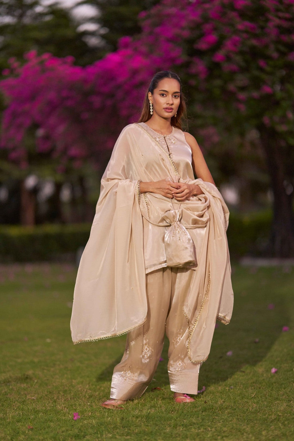 Mehal Beige Suit