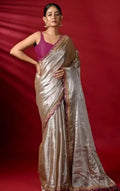 Metallic Tissue Saree